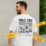 Тениска Only You white