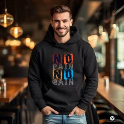 Мъжко Basic Essential Hoody Васил Левски отпред