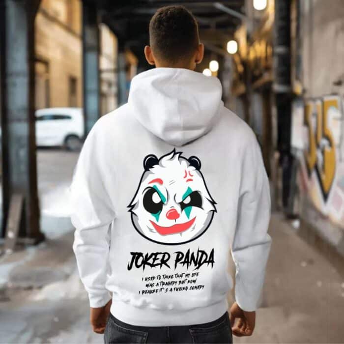 Мъжко Овърсайз Худи Joker Panda