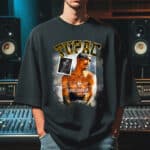 Мъжка Тениска Tupac Shakur черна
