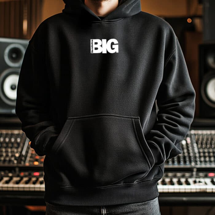 Черно Худи Notorious B.I.G. отпред